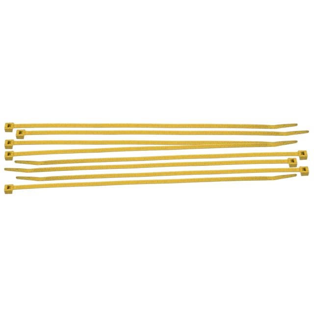BRADY - Colliers de serrage en nylon Jaune 200mm x 3.60 mm - 196352 BRADY - Colliers de serrage en nylon Jaune 200mm x 3.60 mm - 196352