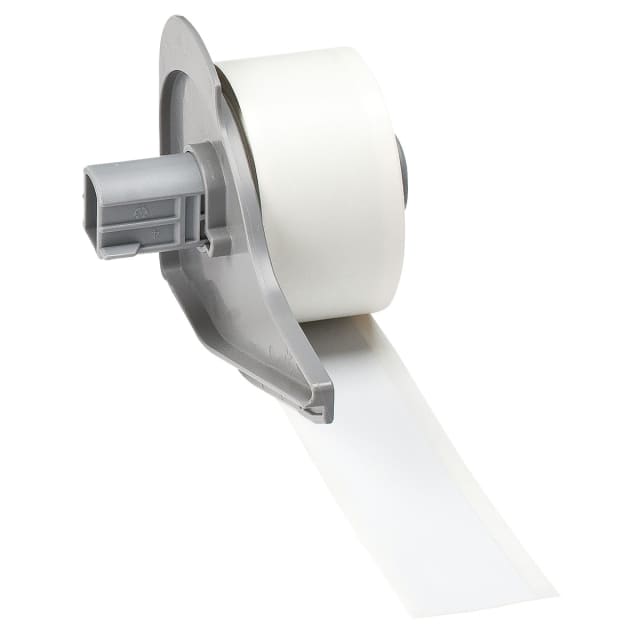 BRADY Ruban vinyle adhésif permanent blanc Ruban vinyle adhésif permanent blanc en rouleau pour étiquetage de câbles