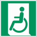 BRADY - Panneau de sécurité ISO - E/E026/NT/PE-100X100-1 - 303704