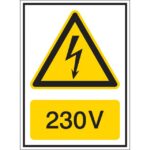 BRADY - Panneaux de voltages-Kombi 02-148*210-B7541 - 251611