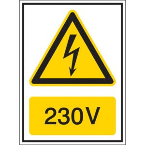 BRADY - Panneaux de voltages-Kombi 02-148*210-B7541 - 251611
