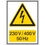 BRADY - Panneaux de voltages-Kombi 12-148*210-B7541 - 251621