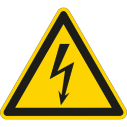 BRADY - Pictogramme d'avertissement - Danger électrique
