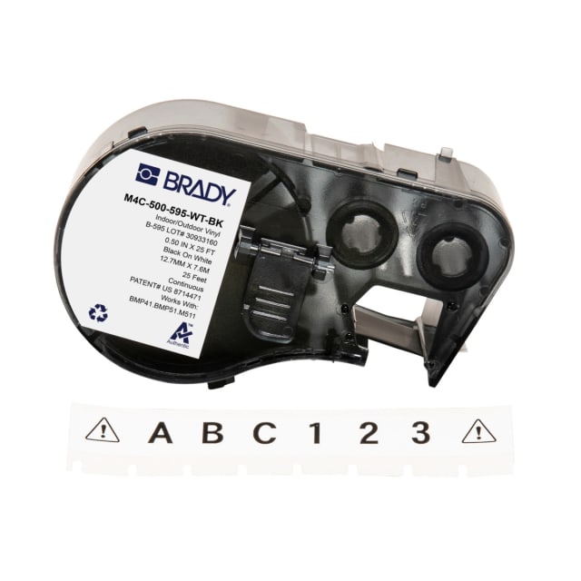 BRADY - Ruban pour étiqueteuses BMP41 BRADY - Ruban pour étiqueteuses BMP41