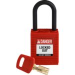 BRADY - Safekey Nylon 38mm NYL-RED-38PL-KD - 150342