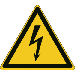 BRADY - Signalisation ISO - Danger: Electricité