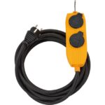 BRENNENSTUHL - Câble de chantier IP54 avec bloc de pris 10m zwart H07RN-F 3G2