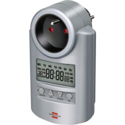 Détails visibles de Programmateur hebdomadaire digital prise électrique pour Horloges de commutation