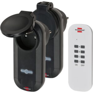BRENNENSTUHL - Kit de télécommande radio Comfortline RC CE1 0201 IP44 *FR* - 1507031