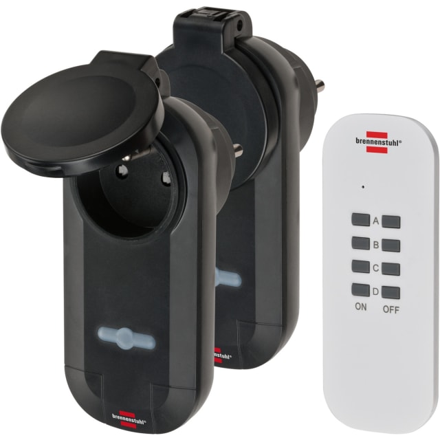 BRENNENSTUHL - Kit de télécommande radio Comfortline RC CE1 0201 IP44 *FR* - 1507031 BRENNENSTUHL - Kit de télécommande radio Comfortline RC CE1 0201 IP44 *FR* - 1507031