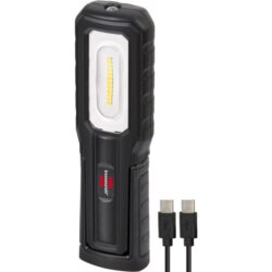 Lampe LED rechargeable d'atelier HL 701 A, configuration visible