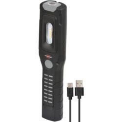 Lampe portative LED rechargeable USB-C HL 501 A, configuration visible
