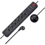 BRENNENSTUHL - Multiprises Eco-Line comfortswitch. 5 Prises Cebec avec interrupteru à pied. - 1159454616