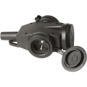 BRENNENSTUHL - Prise Triple caoutchouc IP44 - 1082014