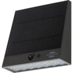 BRENNENSTUHL - Projecteur solaire à LED avec détecteur de mouvement infrarouge SOL 1000 Plana - 1173740002