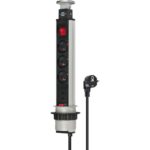 BRENNENSTUHL - TOWER POWER - socle 3 prises 2m H05VV-F 3G1
