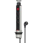 BRENNENSTUHL - TOWER POWER - socle 3 prises 2m H05VV-F 3G1