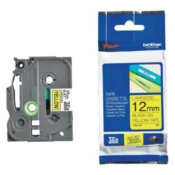 BROTHER - Cassette 12mm noir-jaune - TZE631