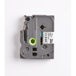 BROTHER - Cassette 12mm noir-transparant - TZE131