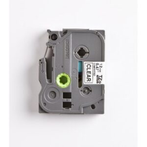 BROTHER - Cassette 12mm noir-transparant - TZE131
