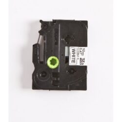 BROTHER - Tape flexible 12mm noir /blanc - TZEFX231