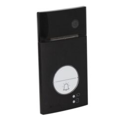BTICINO - AVT - Poste extérieur vidéo L3000 noir + lecteur de badge - 343093