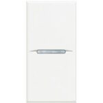 BTICINO - Axolute - 2-directions axial 10A 1 module - blanc - HD4003AN