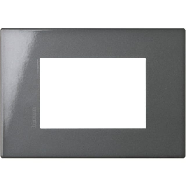 BTICINO - Axolute AIR plaque 3 mod. anthracite - HW4803HS BTICINO - Axolute AIR plaque 3 mod. anthracite - HW4803HS