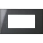 BTICINO - Axolute AIR plaque 4 mod. anthracite - HW4804HS