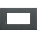 BTICINO - Axolute AIR plaque 4 modules eclipse - HW4804XN