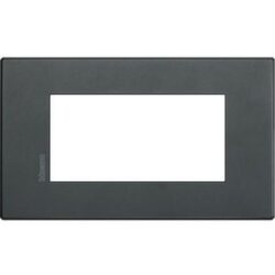 BTICINO - Axolute AIR plaque 4 modules eclipse - HW4804XN