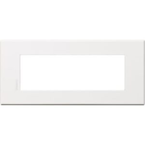 BTICINO - Axolute AIR plaque 6 mod. blanc mat - HW4806AW