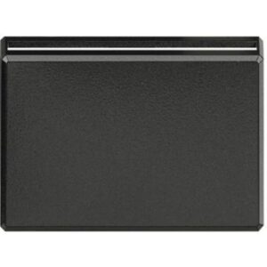 BTICINO - Axolute platine inter à badge anthracite - HS4547
