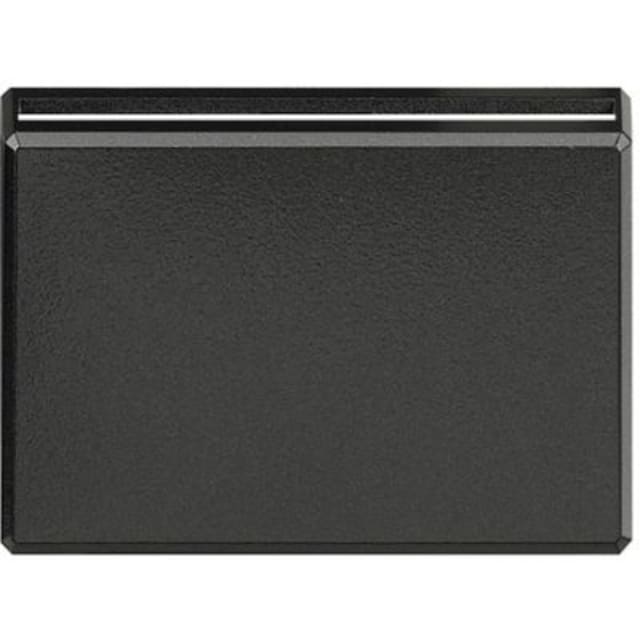BTICINO Axolute Platine interrupteur badge anthracite Platine interrupteur à badge anthracite rectangulaire pour mécanisme Axolute HS4547
