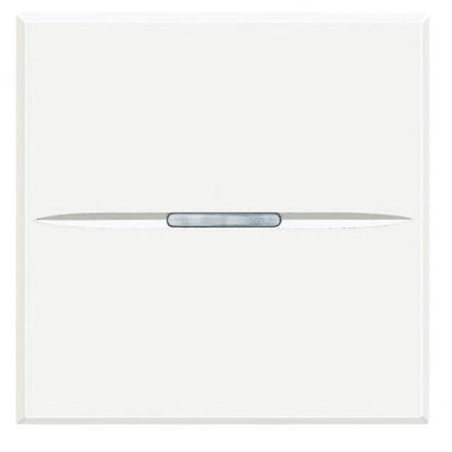 BTICINO - Axolute - poussoir axial NO 1P 10A 2 modules - blanc - HD4005M2AN BTICINO - Axolute - poussoir axial NO 1P 10A 2 modules - blanc - HD4005M2AN