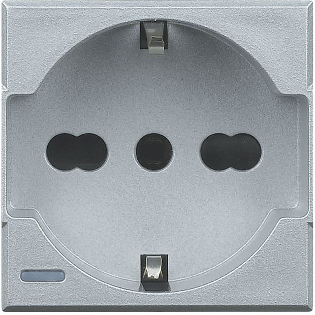 BTICINO - Axolute prise 2P+T ital. schuk 16A 250V 2 mod Tech - HC4140/16 BTICINO - Axolute prise 2P+T ital. schuk 16A 250V 2 mod Tech - HC4140/16