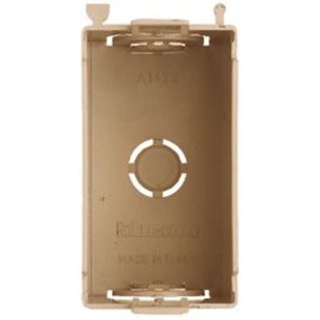 BTICINO - Boîte à encastrer pour 1 module Living/Light - pour profilés et panneaux - 510L BTICINO - Boîte à encastrer pour 1 module Living/Light - pour profilés et panneaux - 510L