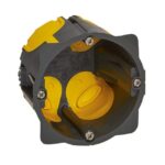 BTICINO - Boîte cloisons creuses 2 mod étanche à l'air + 4 entrées - PB502NN