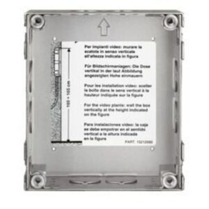 BTICINO - Boîte d' encastrement antivandale 1 module - 350110