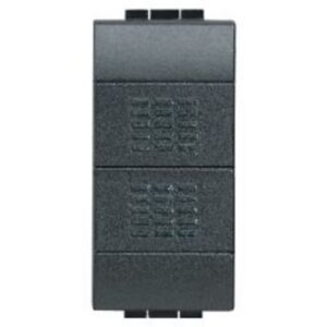 BTICINO - Bouton-poussoir Living - 10A - 250V - 2P - NO + NO - L4036