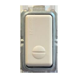 BTICINO - Bouton-poussoir Magic - 1P NO - 250V - 10A - éclairable - 1 module - 5005N