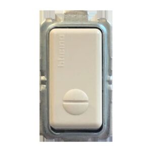 BTICINO - Bouton-poussoir Magic - 1P NO - 250V - 10A - éclairable - 1 module - 5005N