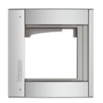 BTICINO - Cadre avec support 1 module All Metal - Sfera New - 350211