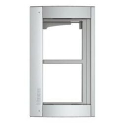 BTICINO - Cadre avec support 2 modules All Metal - Sfera New - 350221