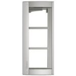 BTICINO - Cadre avec support 3 modules All Metal - Sfera New - 350231
