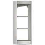 BTICINO - Cadre avec support 3 modules All Metal - Sfera New - 350231