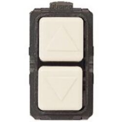 BTICINO - Commutateur Magic - 1P - 250V - 16A - avec 2 touches - 1 module - 5052N