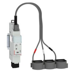 Détails visibles de Compteur d'énergie triphasé connecté 125A Netatmo pour Compteurs connectés