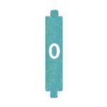 BTICINO - Configurateur nr 0 pour My Home - livré par jeu de 10 pièces - 3501/0