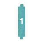 BTICINO - Configurateur nr 1 pour My Home - livré par jeu de 10 pièces - 3501/1